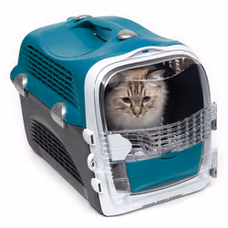 Catit Cabrio Cat Carrier, Turquoise