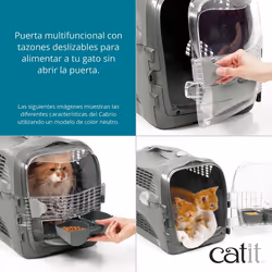 Catit Cabrio Cat Carrier, Turquoise