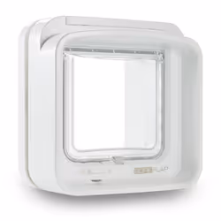 SureFlap Sure Petcare DualScan Microchip Cat Flap, RFID Collar Tags and Microchip Compatible, One-Button Control, Install in ...