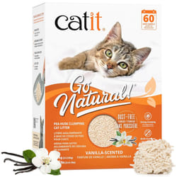 Catit Go Natural! Clumping Pea Pod Cat Litter Vanilla Scented 2 x 2.8kg (5.6Kg)