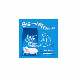Ever Clean Clumping Cat Litter, Extra Strong Unscented 20L