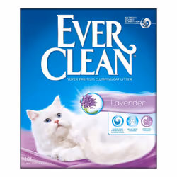 Ever Clean Clumping Cat Litter, Lavender Scented for Long-lasting freshness, Maximum Odour Elimination, 10L