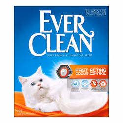Ever Clean Clumping Cat Litter, Fast Acting Odour Control, Ideal for small spaces, Scented for long-lasting freshness, 10L