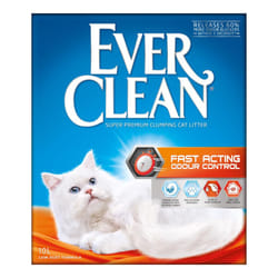 Ever Clean Clumping Cat Litter, Fast Acting Odour Control, Ideal for small spaces, Scented for long-lasting freshness, 10L