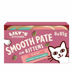 Lily's Kitchen Smooth Pat? Selection Complete Nutrition Kitten Food 4 x 8 x 85g