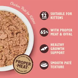 Lily's Kitchen Smooth Pat? Selection Complete Nutrition Kitten Food 4 x 8 x 85g