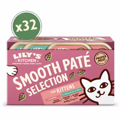 Lily's Kitchen Smooth Pat? Selection Complete Nutrition Kitten Food 4 x 8 x 85g