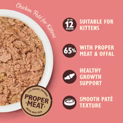 Lily?s Kitchen Smooth Chicken Pat? Complete Nutrition Kitten Food 19 x 85g