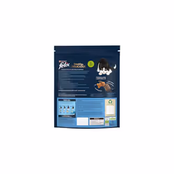 FELIX Doubly Delicious Salmon & Vegetables Dry Cat Food 4x750g