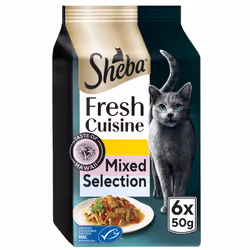 SHEBA Fresh Cuisine Taste of Hawaii Cat Pouches 8x6x50g
