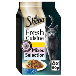 SHEBA Fresh Cuisine Taste of Hawaii Cat Pouches 8x6x50g