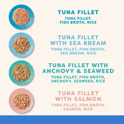 Applaws 100% Natural Wet Cat Food, Pouch Multipack Fish Selection in Broth, 70 g (24 x 70 g Pouches