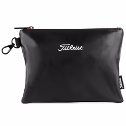 Titleist Classic Zippered Pouch, Black, One Size