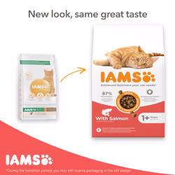 IAMS Adult Dry Cat Food Salmon 3kg