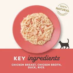 Applaws 100% Natural Wet Cat Food, Chicken with Duck in Broth, 70 g Tin (Pack of 24)