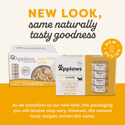Applaws 100% Natural Wet Cat Food, Multipack Chicken Selection in Broth 70g Tin (24 x 70g Tins)