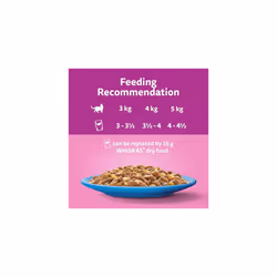 WHISKAS - 1+- Adult Wet Cat Food Pouches - 40 x 85 g - Fish in Jelly - Bulk Cat Food Megapack - 40 Pouches