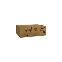 whiskas 1+ Adult Tasty Mix in Gravy 84 Pouches, Adult Wet Cat Food, Country Collection, Megapack (84 x 85 g)