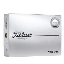 Titleist Pro V1x Enhanced Alignment Golf Ball, Pack of 12, White