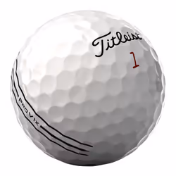 Titleist Pro V1x Enhanced Alignment Golf Ball, Pack of 12, White