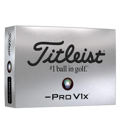 Titleist Unisex's Pro V1x Left Dash Golf Ball, White, One Size