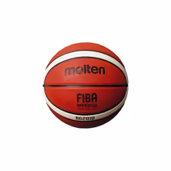 Molten BG2010 Basketball, Indoor/Outdoor, FIBA Approved, Premium Rubber, Deep Channel, Size 7, Orange/Ivory, Suitable For Boy ...