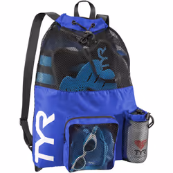 TYR Unisex's Big Mesh Mummy Backpack Bag, Royal Blue, One Size