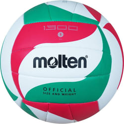 Molten 1300 Volleyball | Soft TPU Training Ball | Durable Thermoplastic Polyurethane with PVC Coating with Butyl Bladder | Official Size & Weight |