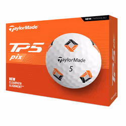 TaylorMade TM24 TP5 pix Golf Balls 12 Ball Pack White