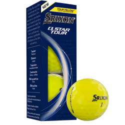 Srixon, New Q-Star Tour 5 2024 - Dozen Golf Balls - Soft Feel, Spin, Performance and Power - 3 Pieces - Urethane - Premium Golf Accessories and Golf