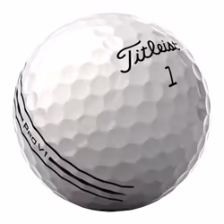 Titleist Pro V1 Enhanced Alignment Golf Ball, Pack of 12, White