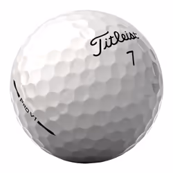 Titleist Pro V1 Golf Ball High Numbers 5-8, Pack of 12, White