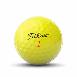 Titleist TruFeel Golf Ball, Pack of 12 Balls, Yellow