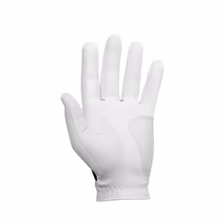 FootJoy WeatherSof Men?s Golf Glove, White/Black