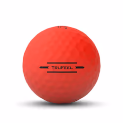Titleist TruFeel Golf Ball, Pack of 12 Balls, Matte Red