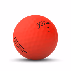 Titleist TruFeel Golf Ball, Pack of 12 Balls, Matte Red