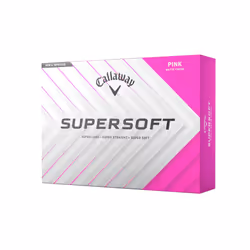 Callaway Golf Supersoft Golf Ball 2025, Pink