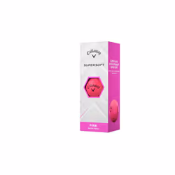 Callaway Golf Supersoft Golf Ball 2025, Pink
