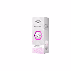 Callaway Golf Supersoft Golf Ball 2025, Splatter Pink