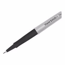Paper Mate Flair Felt Tip Pens | Ultra Fine Point (0.4mm) | Black | 12 Count