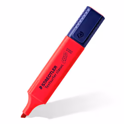 STAEDTLER 364 C-200 Textsurfer Classic Highlighter - Excel Red (Box of 10)