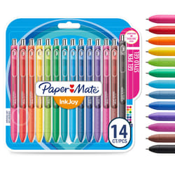 Paper Mate InkJoy Gel Pens | Medium Point (0.7mm) | Assorted Colours | 14 Count
