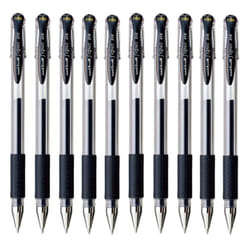 Uni-ball Signo Dx Um-151 Gel Ink Pen - 0.38 Mm - 10 Pcs - Black - Uni Mitsubishi Pencil