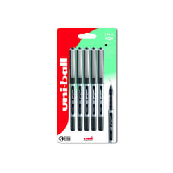 uni-ball UB-150 Eye Black Rollerball Pens. Premium Micro 0.5mm Ballpoint Tip for Super Smooth Handwriting, Drawing, Art, Crafts and Colouring. Fade