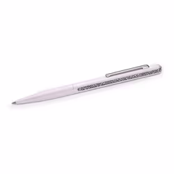 Swarovski Shimmer Ballpoint Pen, Black Ink with Pink Crystal Rocks and Rose Gold Tone Plating, from the Crystal Shimmer Colle ...