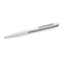Swarovski Shimmer Ballpoint Pen, Black Ink with Pink Crystal Rocks and Rose Gold Tone Plating, from the Crystal Shimmer Collection