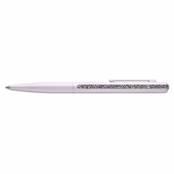 Swarovski Shimmer Ballpoint Pen, Black Ink with Pink Crystal Rocks and Rose Gold Tone Plating, from the Crystal Shimmer Collection