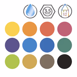 Derwent Watercolour Pencils, Painting & Drawing, Set Of 12, Ideal For Blending & Layering, Professional Quality, 32881