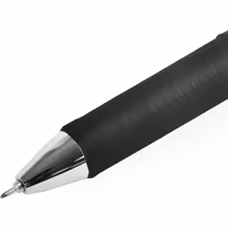 Pentel Energel BLN75 Retractable Gel Ink Rollerball Pen - 0.5mm - 54% Recycled (Black Pack of 6)