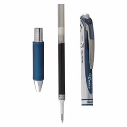 Box of 12 x PENTEL Energel 0.7mm Refill Metal Tip LR7 - Fits Energel Xm, BL77/BL57/BL37 - Navy Ink